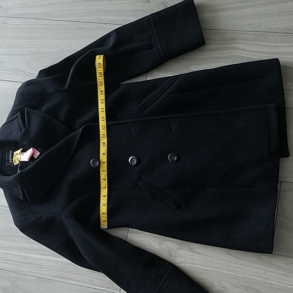 EUC Express wool blend coat M 5/6 - Picture 9 of 11